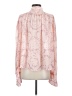 Free People 100% Polyester Pink Long Sleeve Blouse Size S - photo 2