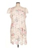 Shein Curve 100% Polyester Ivory Cocktail Dress Size 16 Plus (2) - photo 1