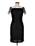 DUSK 100% Nylon Black Cocktail Dress Size 6 - photo 1