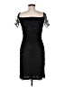 DUSK 100% Nylon Black Cocktail Dress Size 6 - photo 2