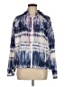 American Eagle Outfitters 100% Polyester Tie-dye Blue Windbreaker Size M - photo 1