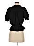 Haute Monde 100% Polyester Black Short Sleeve Blouse Size S - photo 2