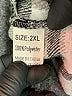 Unbranded 100% Polyester Plaid Gray Coat Size XXL - photo 6