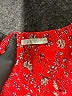 dalia Red Sleeveless Blouse Size M - photo 7