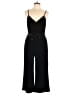 POPSUGAR Solid Black Jumpsuit Size L - photo 1