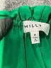 Milly Green 3/4 Sleeve Silk Top Size P (petite) - photo 7