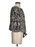 CeCe Black 3/4 Sleeve Blouse Size S - photo 4