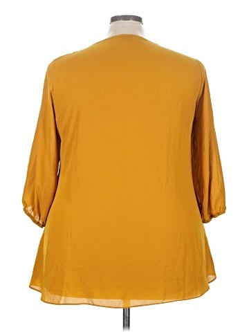 City Chic 3/4 Sleeve Blouse (view 2)