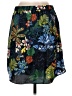 Ann Taylor LOFT 100% Polyester Tropical Blue Casual Skirt Size S - photo 2