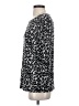 Mario Serrani Animal Print Silver Long Sleeve Top Size S - photo 5
