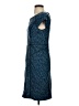 Laundry by Shelli Segal Graphic Blue Casual Dress Size 4 - photo 5