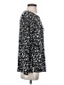 Mario Serrani Animal Print Silver Long Sleeve Top Size S - photo 4