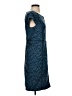 Laundry by Shelli Segal Graphic Blue Casual Dress Size 4 - photo 4
