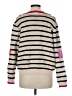 Unbranded Stripes White Ivory Pullover Sweater Size M - photo 2