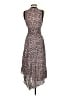 A.L.C. 100% Silk Paisley Brown Cocktail Dress Size 4 - photo 2