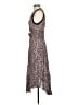 A.L.C. 100% Silk Paisley Brown Cocktail Dress Size 4 - photo 5