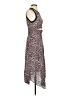 A.L.C. 100% Silk Paisley Brown Cocktail Dress Size 4 - photo 4