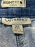 Catherines Plaid Blue Jeggings Size 20 Petite - photo 4
