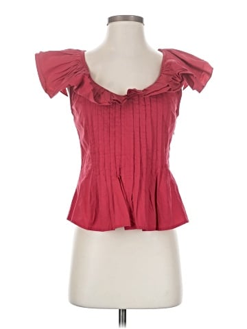 Forever That Girl for Anthropologie Short Sleeve Blouse (view 1)
