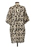 Max Studio Animal Print Ivory Casual Dress Size L - photo 2
