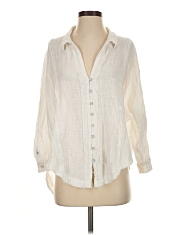 We the Free 3/4 Sleeve Button-Down Shirt (view 1)