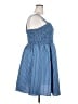 Torrid Stripes Blue Casual Dress Size 4X Plus (4) - photo 4