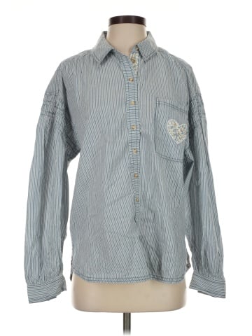 Pilcro Long Sleeve Button-Down Shirt (view 1)