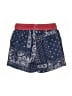 OshKosh B'gosh 100% Polyester Paisley Blue Board Shorts 6-9 MO / 9 MO - photo 2