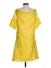 Alexis 100% Polyester Yellow Cocktail Dress Size S - photo 2