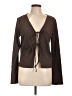 Shein Brown Long Sleeve Blouse Size L - photo 1