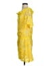 Alexis 100% Polyester Yellow Cocktail Dress Size S - photo 5