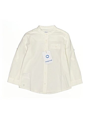 Mayoral Long Sleeve Button-Down Shirt (view 1)