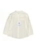Mayoral Solid Ivory Long Sleeve Button-Down Shirt Size 3 - photo 1