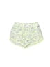 DSG Print Green Athletic Shorts Size 6 - 7 - photo 1