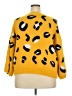 Unbranded Animal Print Yellow Pullover Sweater Size XXL - photo 2