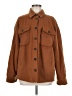 Thread & Supply 100% Polyester Brown Coat Size M - photo 1
