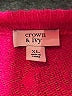 Crown & Ivy Polka Dots Pink Pullover Sweater Size XL - photo 7