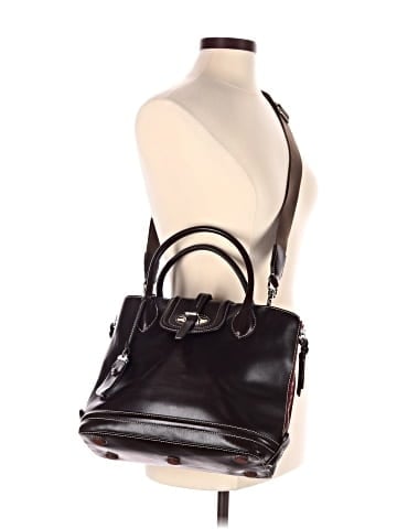 Dooney & Bourke Leather Satchel (view 2)