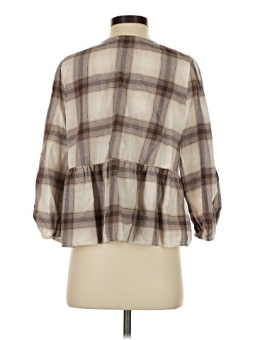 Ann Taylor LOFT 3/4 Sleeve Blouse (view 2)