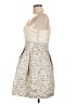 Eliza J 100% Polyester Animal Print Silver Cocktail Dress Size 12 - photo 5