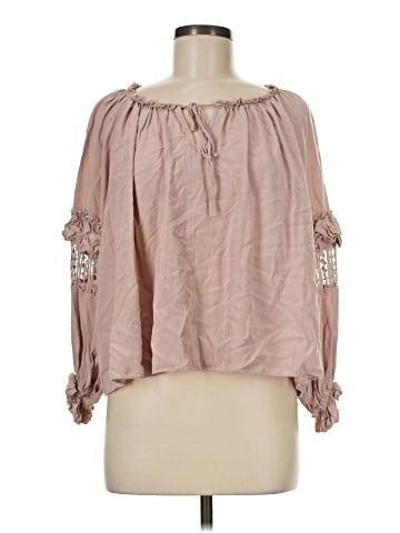 Mustard Seed 3/4 Sleeve Blouse (view 1)