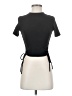 Zara Black Short Sleeve Turtleneck Size S - photo 1