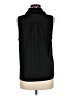 J.Crew 100% Polyester Black Sleeveless Blouse Size M - photo 2