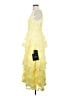 Lulus 100% Polyester Yellow Cocktail Dress Size S - photo 5