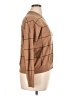 T Tahari Plaid Brown Pullover Sweater Size XL - photo 4