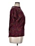 Assorted Brands Paisley Burgundy Short Sleeve Blouse Size 1X - photo 4