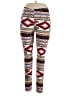 Say What? Print Burgundy Leggings Size 1X - photo 1
