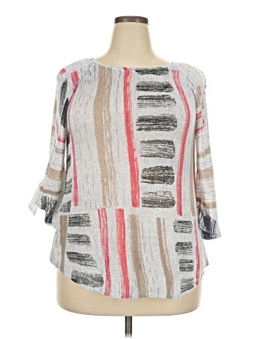 Nic + Zoe 3/4 Sleeve Blouse (view 1)