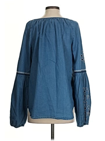 Karen Kane Long Sleeve Blouse (view 2)
