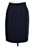 Talbots 100% Polyester Solid Blue Formal Skirt Size 8 - photo 1